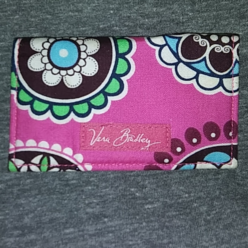 Pink floral Vera Bradley card holder/wallet